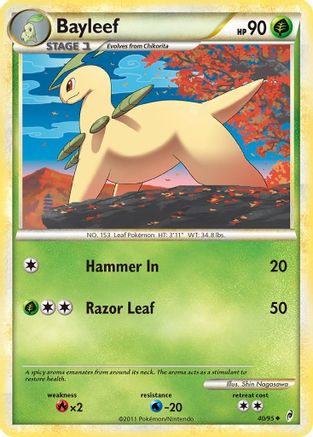 Bayleef 40/95, Call of Legends