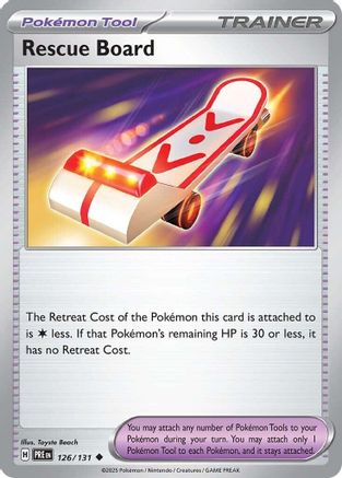 Rescue Board 126/131, SV: Prismatic Evolutions