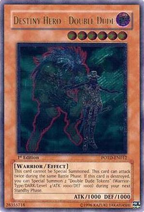 Destiny Hero - Double Dude (UTR) POTD-EN012, Power of the Duelist