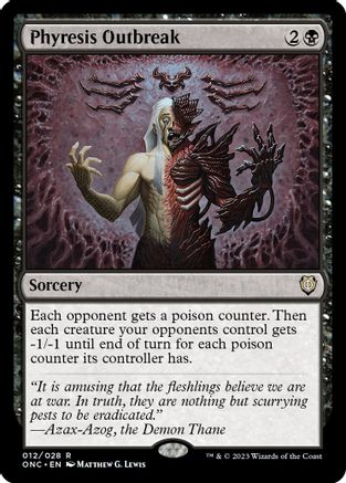 Phyresis Outbreak 12, Commander: Phyrexia: All Will Be One