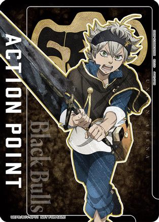 Action Point Card (AP01) (Black Clover) UEPR/BCV-AP01, Union Arena Promotion Cards