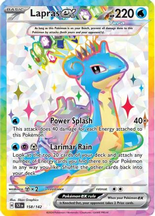 Lapras ex 158/142, SV07: Stellar Crown