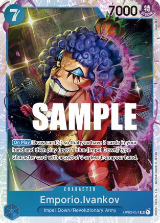 Emporio.Ivankov (051) OP02-051, Paramount War