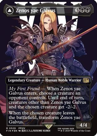 Zenos yae Galvus (Borderless) (Surge Foil) 529, FINAL FANTASY