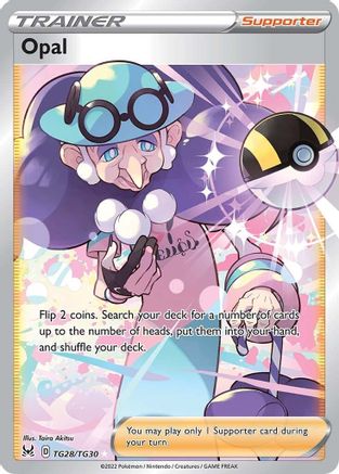 Opal TG28/TG30, SWSH11: Lost Origin Trainer Gallery