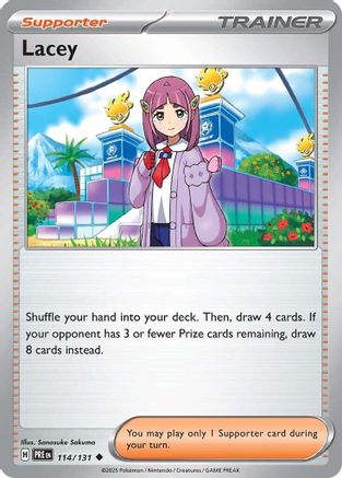 Lacey 114/131, SV: Prismatic Evolutions