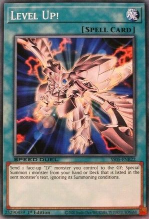 Level Up! SS05-ENB22, Speed Duel Decks: Twisted Nightmares