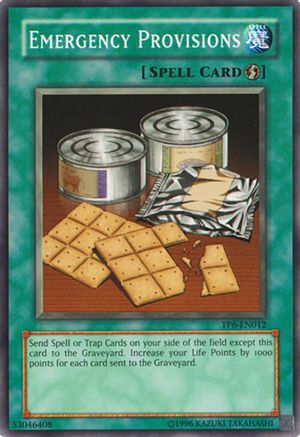 Emergency Provisions TP6-EN012, Tournament Pack 6