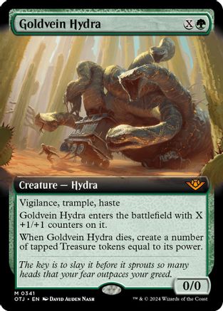 Goldvein Hydra (Extended Art) 341, Outlaws of Thunder Junction