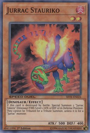 Jurrac Stauriko SBTK-EN024, Speed Duel: Trials of the Kingdom