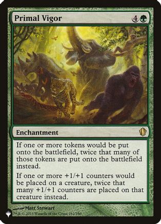 Primal Vigor 162/356, The List Reprints
