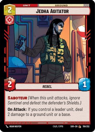 Jedha Agitator 158/252, Spark of Rebellion