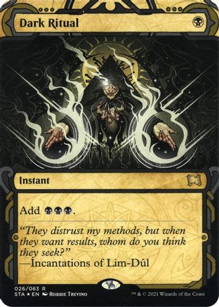 Dark Ritual (Foil Etched) 26, Strixhaven: Mystical Archive