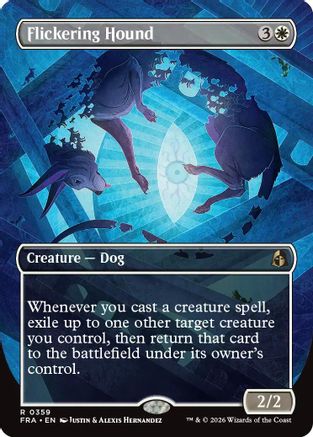 Flickering Hound (Borderless), Reality Fracture