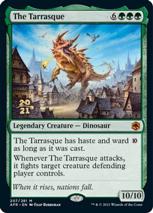 The Tarrasque 207, Prerelease Cards