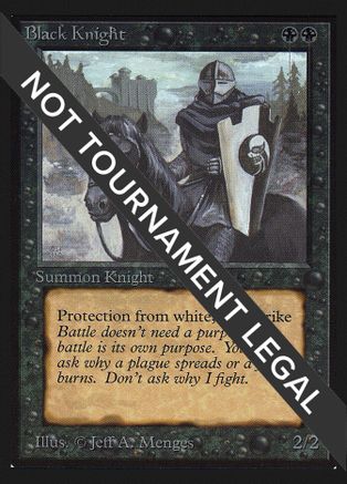 Black Knight (IE), International Edition