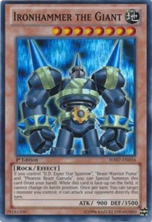 Ironhammer the Giant HA07-EN034, Hidden Arsenal 7: Knight of Stars