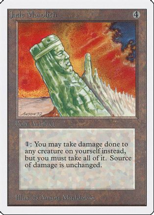 Jade Monolith, Unlimited Edition