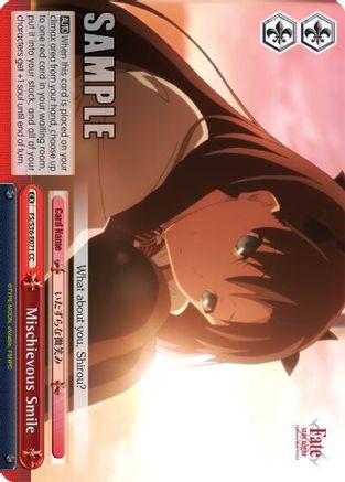Mischievous Smile FS/S36-E071 CC, Fate/stay night [Unlimited Blade Works] Vol. II