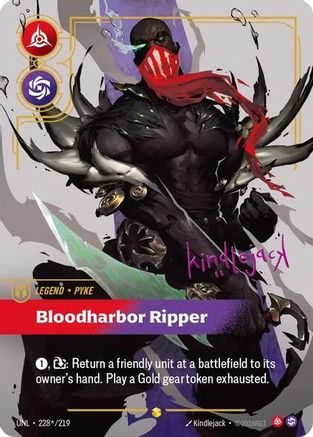 Pyke, Bloodharbor Ripper (Signature), Unleashed