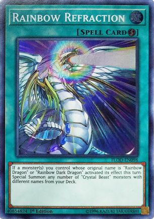 Rainbow Refraction FLOD-EN098, Flames of Destruction