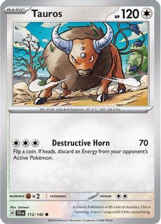 Tauros 112/142, SV07: Stellar Crown