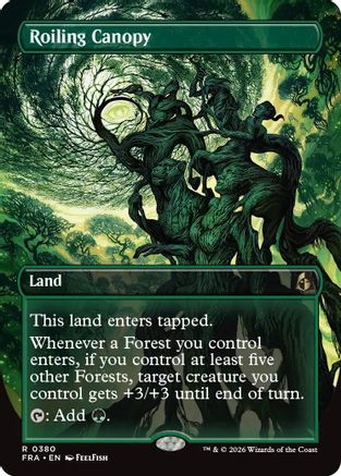 Roiling Canopy (Borderless) 380, Reality Fracture