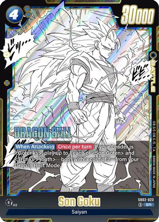 Son Goku - SB02-023, Manga Booster 02
