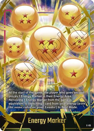 Energy Marker - E-05 (Gold), Fusion World Promotion Cards and Packs