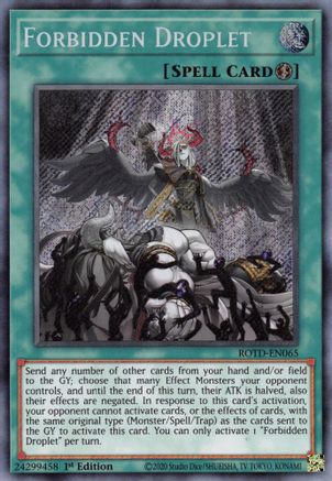 Forbidden Droplet, Rise of the Duelist