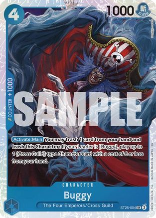 Buggy ST25-004, Starter Deck 25: BLUE Buggy