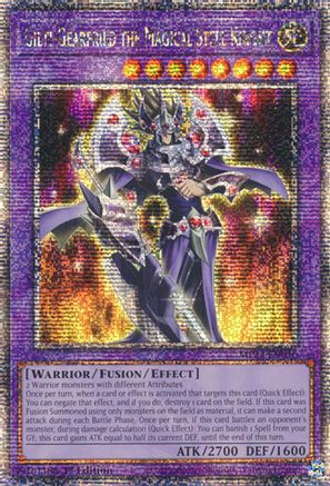 Gilti-Gearfried the Magical Steel Knight (Quarter Century Secret Rare) MP24-EN016, 25th Anniversary Tin: Dueling Mirrors
