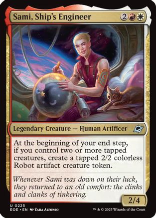 Sami, Ship's Engineer 225, Edge of Eternities