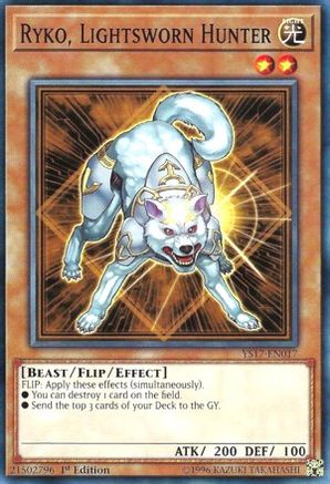 Ryko, Lightsworn Hunter YS17-EN017, Starter Deck: Link Strike
