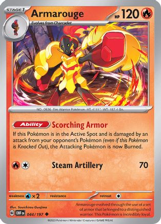 Armarouge 044/197, SV03: Obsidian Flames