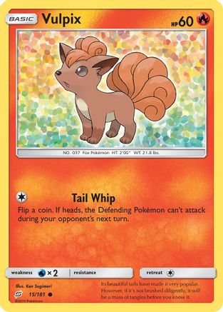 Vulpix 15/181, SM - Team Up