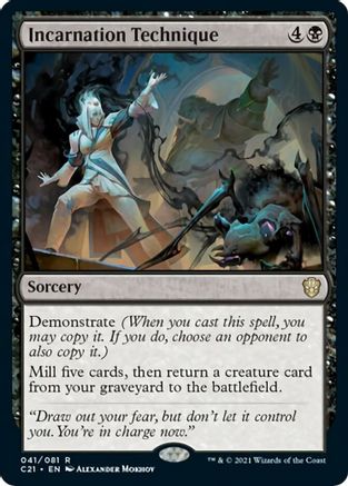 Incarnation Technique 41, Commander 2021