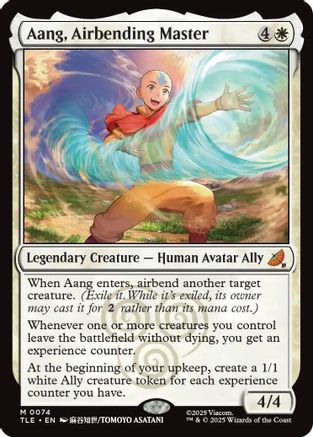 Aang, Airbending Master 74, Avatar: The Last Airbender: Eternal-Legal