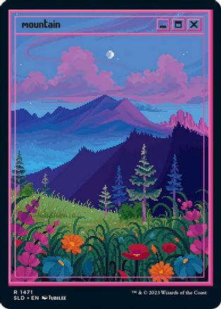 Mountain (1471) 1471, Secret Lair Drop Series