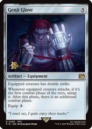 Genji Glove, Prerelease Cards