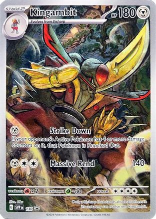 Kingambit 130, SV: Scarlet & Violet Promo Cards