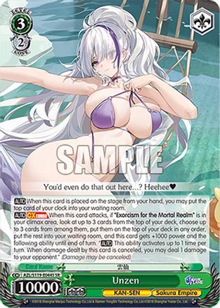 Unzen (SR), Azur Lane Vol. 2