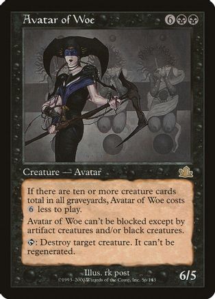 Avatar of Woe, Prophecy
