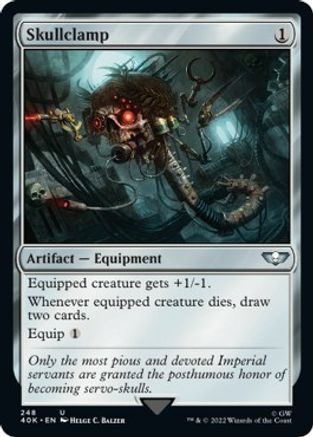 Skullclamp (Surge Foil) 248, Universes Beyond: Warhammer 40,000