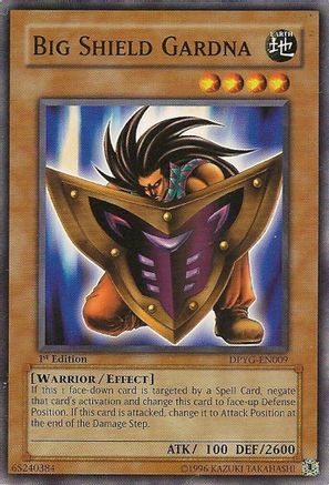 Big Shield Gardna DPYG-EN009, Duelist Pack: Yugi