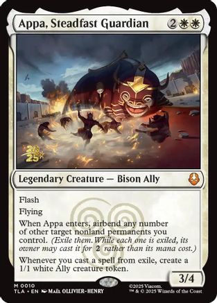 Appa, Steadfast Guardian 10, Prerelease Cards