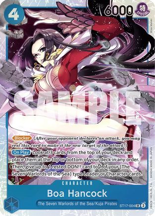 Boa Hancock ST17-004, Starter Deck 17: BLUE Donquixote Doflamingo