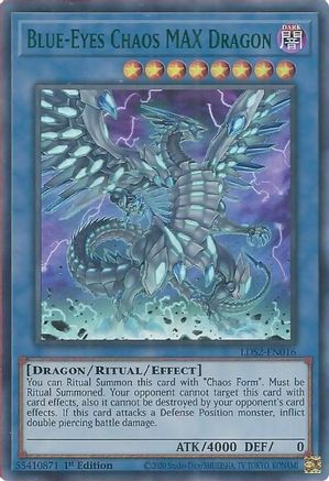 Blue-Eyes Chaos MAX Dragon (Green) LDS2-EN016, Legendary Duelists: Season 2