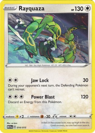 Rayquaza 014/015, McDonald's Promos 2024