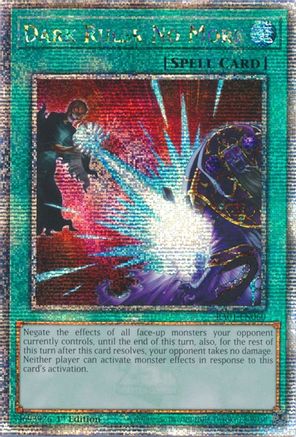 Dark Ruler No More (Quarter Century Secret Rare), 25th Anniversary Rarity Collection
